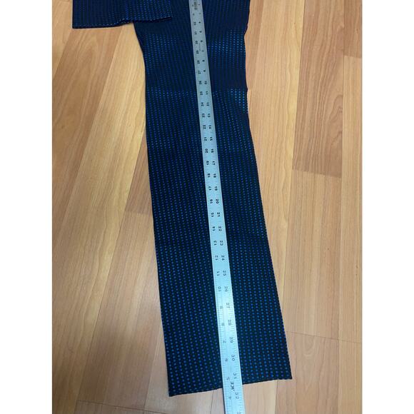 NY & Company Womens 7th Ave Design Studio Blue Black Slim Fit Dress Pants Sz 10 - Picture 6 of 9